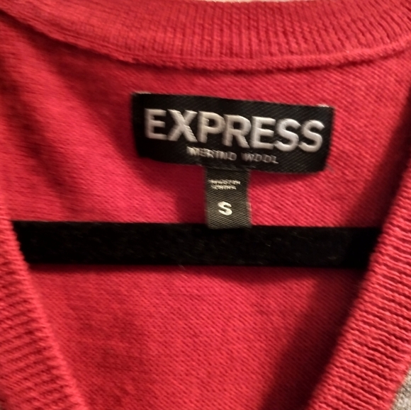 Express Mens Cashmere Vest Small - Picture 2 of 3